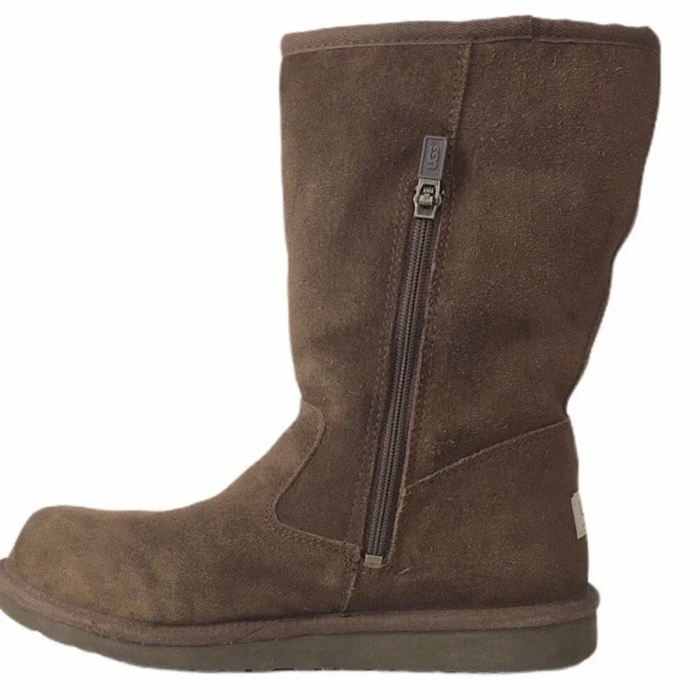 brown UGG Sherpa boots‎ size 5